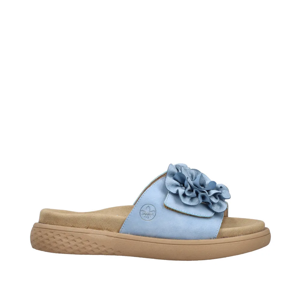 Rieker V1562-10 Blue Sandals