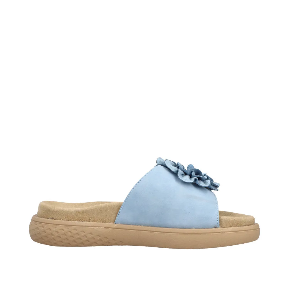 Rieker V1562-10 Blue Sandals
