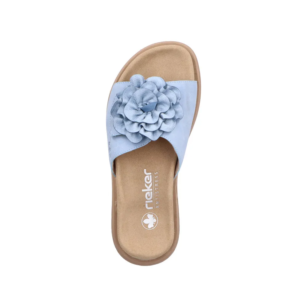 Rieker V1562-10 Blue Sandals