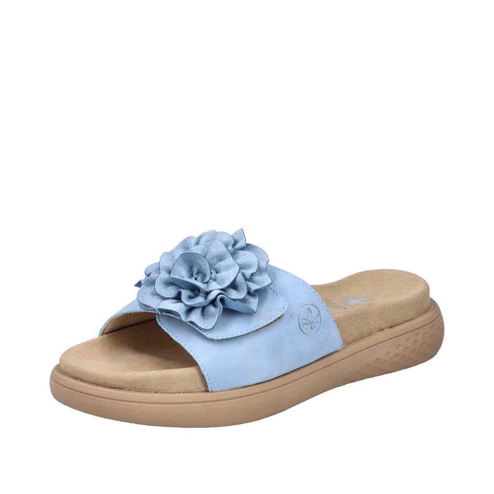 Rieker V1562-10 Blue Sandals