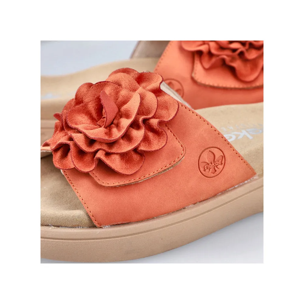 Rieker V1562-38 Orange Sandals