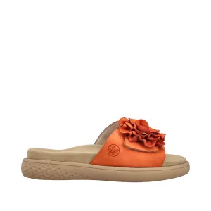 Rieker V1562-38 Orange Sandals