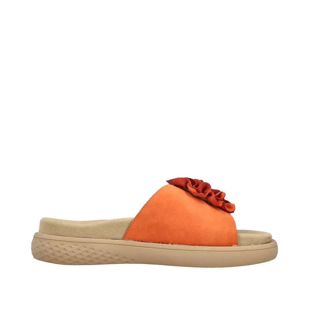 Rieker V1562-38 Orange Sandals