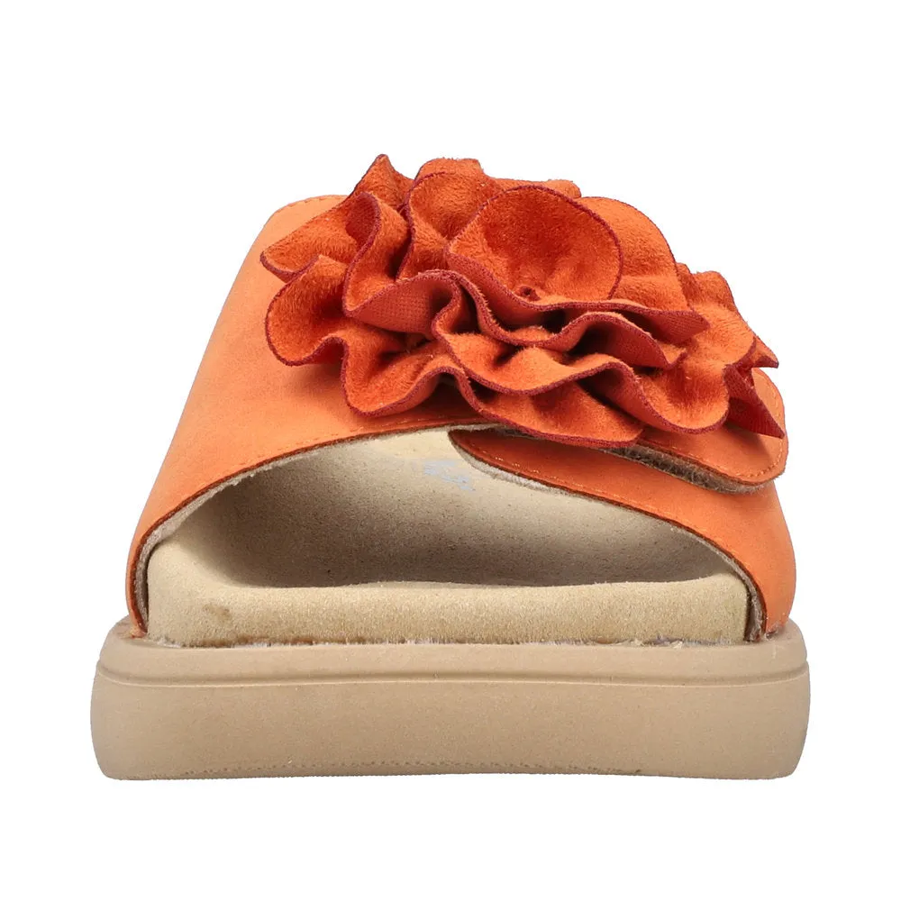Rieker V1562-38 Orange Sandals