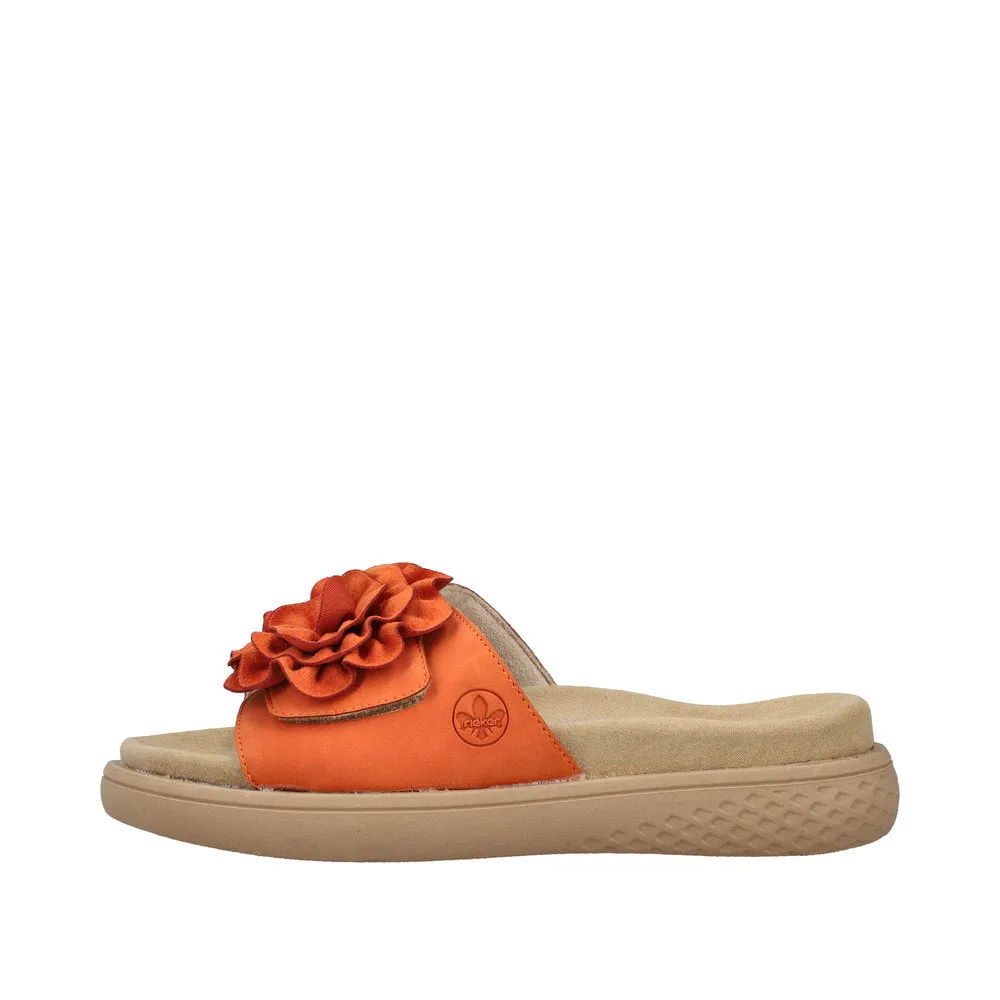 Rieker V1562-38 Orange Sandals