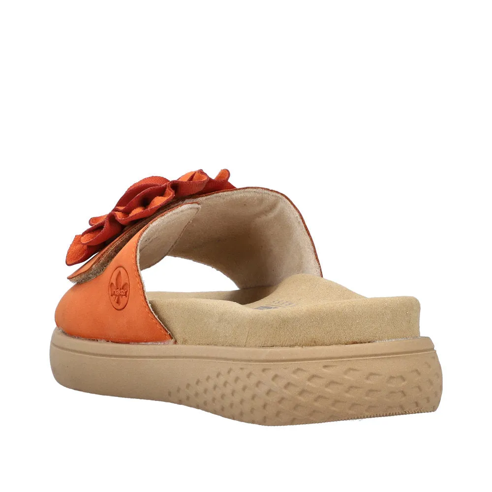 Rieker V1562-38 Orange Sandals