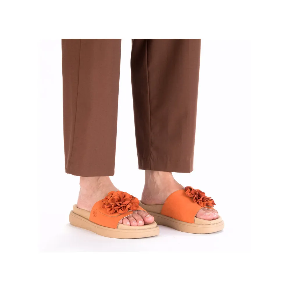 Rieker V1562-38 Orange Sandals