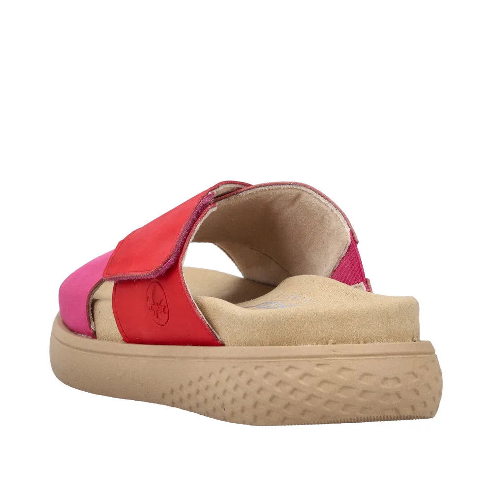 Rieker - V1579-33 - Magenta/Flamme - Sandals