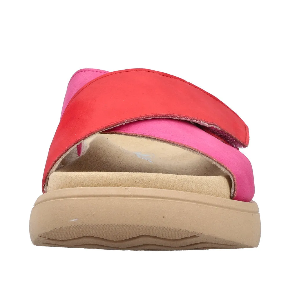 Rieker - V1579-33 - Magenta/Flamme - Sandals