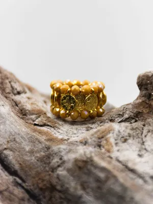 Salmon Boho Ring