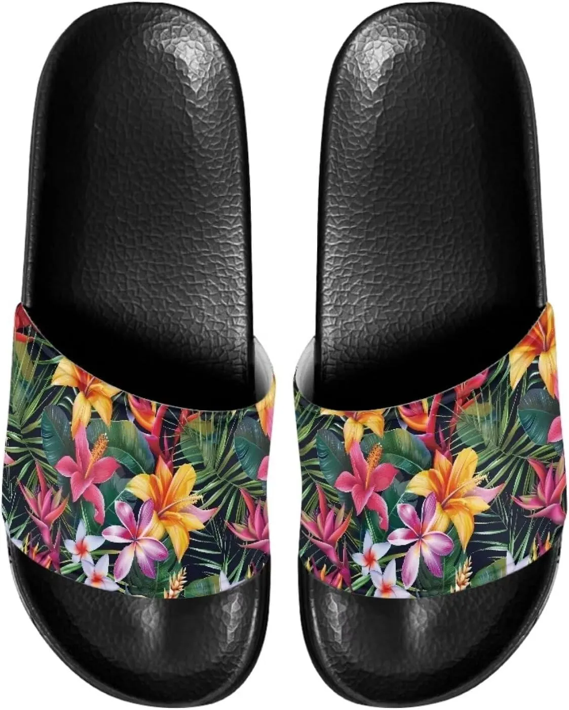 Sandals Slides for Women Stylish Summer Slippers Casual Beach Slides Non Slip Bathroom Slide Shoes