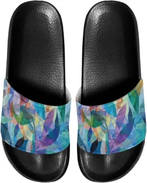 Sandals Slides for Women Stylish Summer Slippers Casual Beach Slides Non Slip Bathroom Slide Shoes