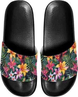 Sandals Slides for Women Stylish Summer Slippers Casual Beach Slides Non Slip Bathroom Slide Shoes