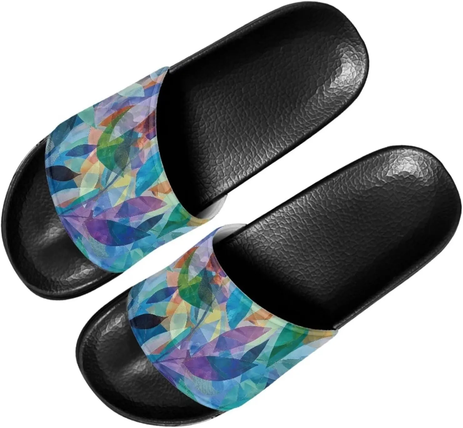 Sandals Slides for Women Stylish Summer Slippers Casual Beach Slides Non Slip Bathroom Slide Shoes