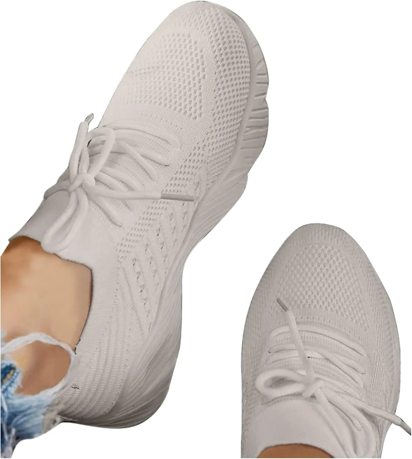 SBGMoSJ Womens Running Shoes Wide Width Womens Running Shoes 8.5 Wide Toe Black Canvas Tennis Shoes for Women Wedges Sneakers for Women Tennis Shoes for Women Size 7 Wide