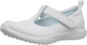 Skechers Kids Girls' Microburst Sneaker, WHT, 11 Medium US Little kid