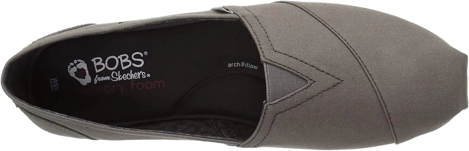 Skechers Women's Bobs Plush-Peace & Love Ballet Flat