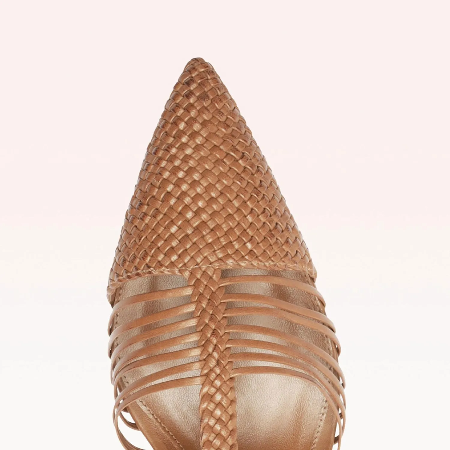 Slingback Heels for Women Elegant and Fashionable Pointed High Heel Sandals with Breathable Braided Straps Perfect for Banquets and Dates