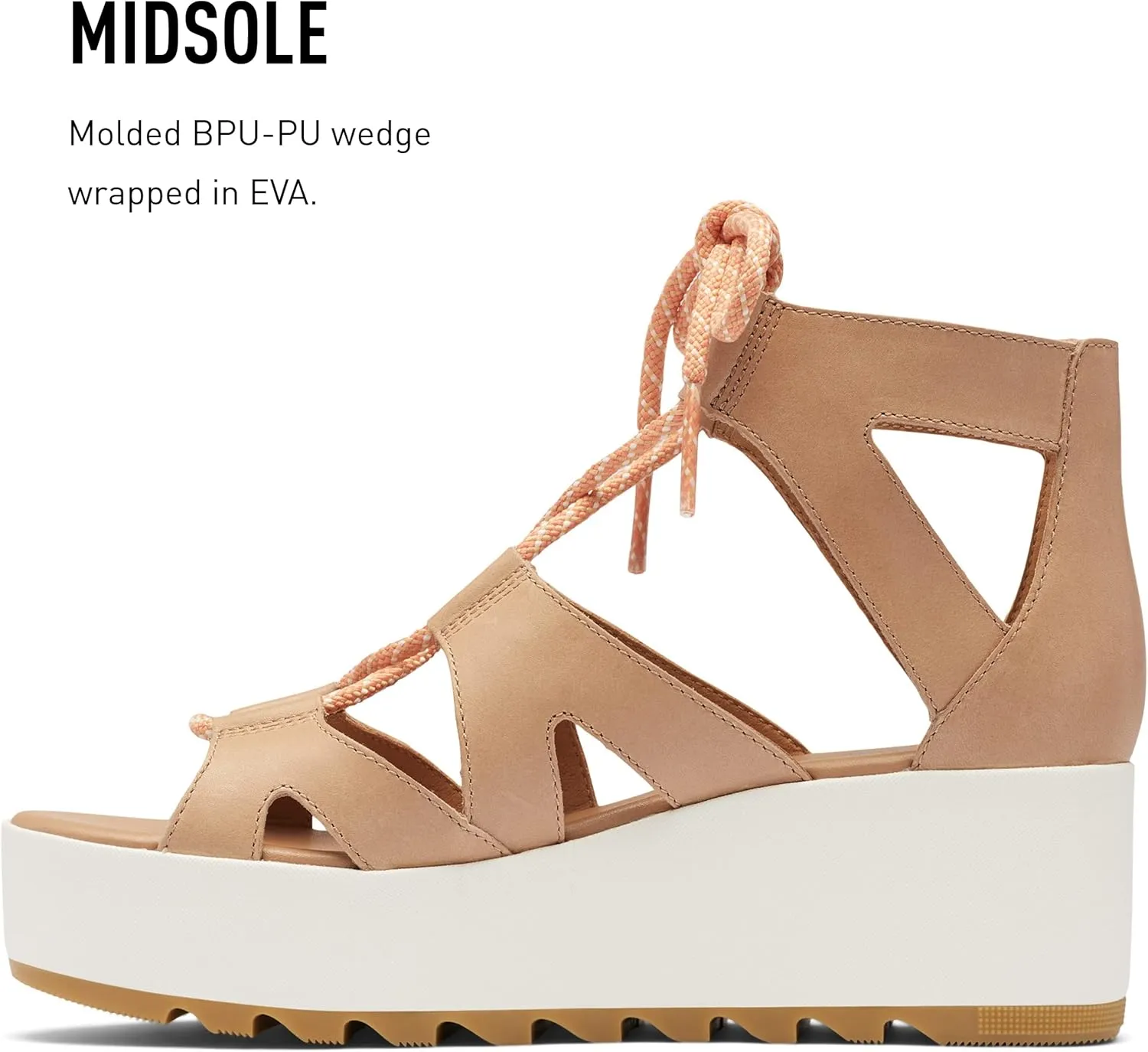 Sorel Women's Cameron Flatform Lace Sandals