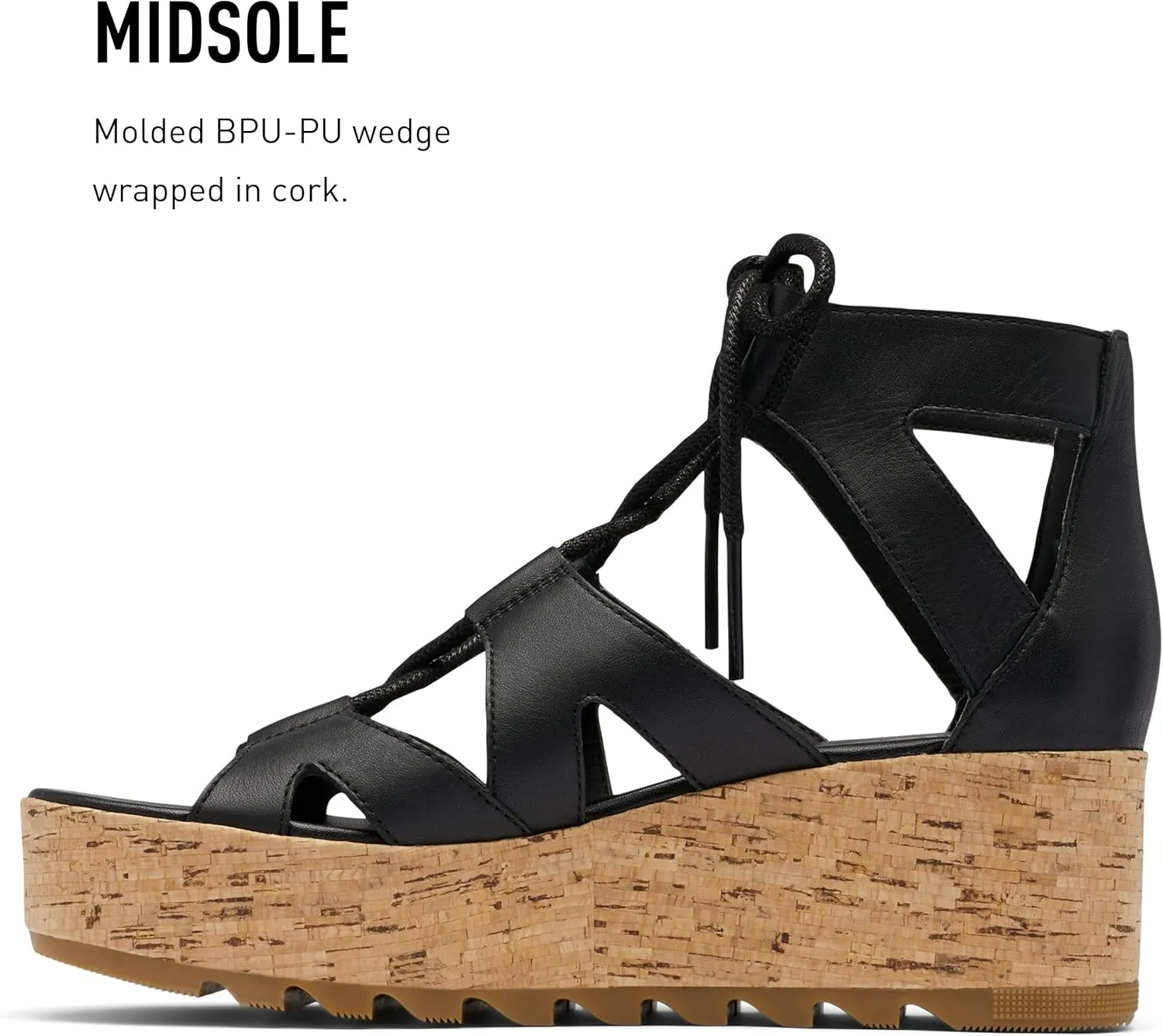 Sorel Women's Cameron Flatform Lace Sandals