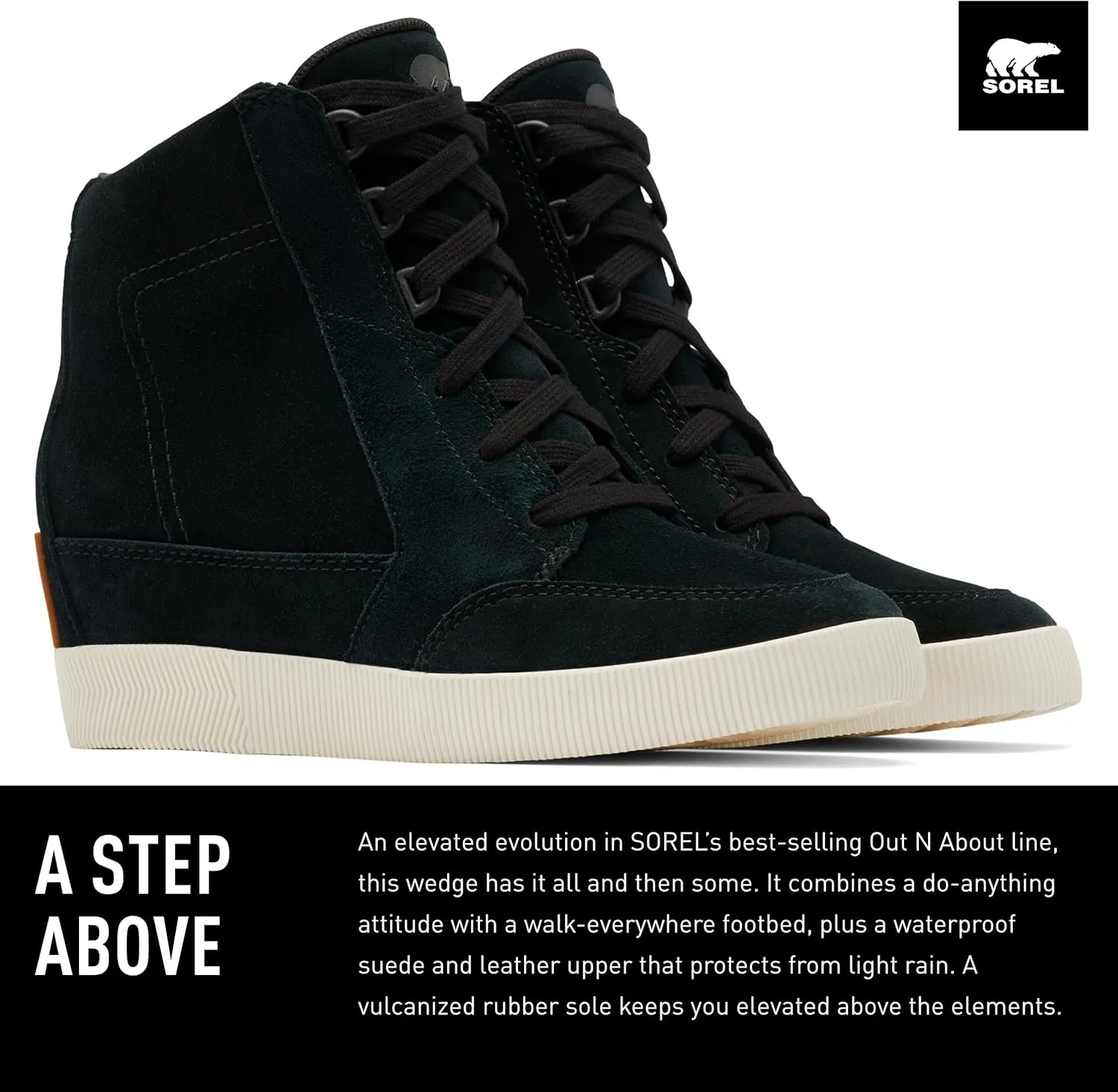 SOREL Women's Out N About Wedge Boot