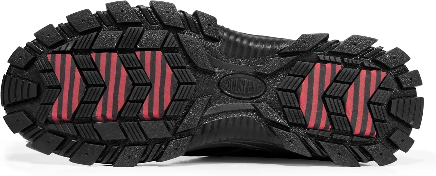 Soulsfeng Tactical Boots for Men and Women Lightweight Sneaker Boots Work Hiking Military Booties