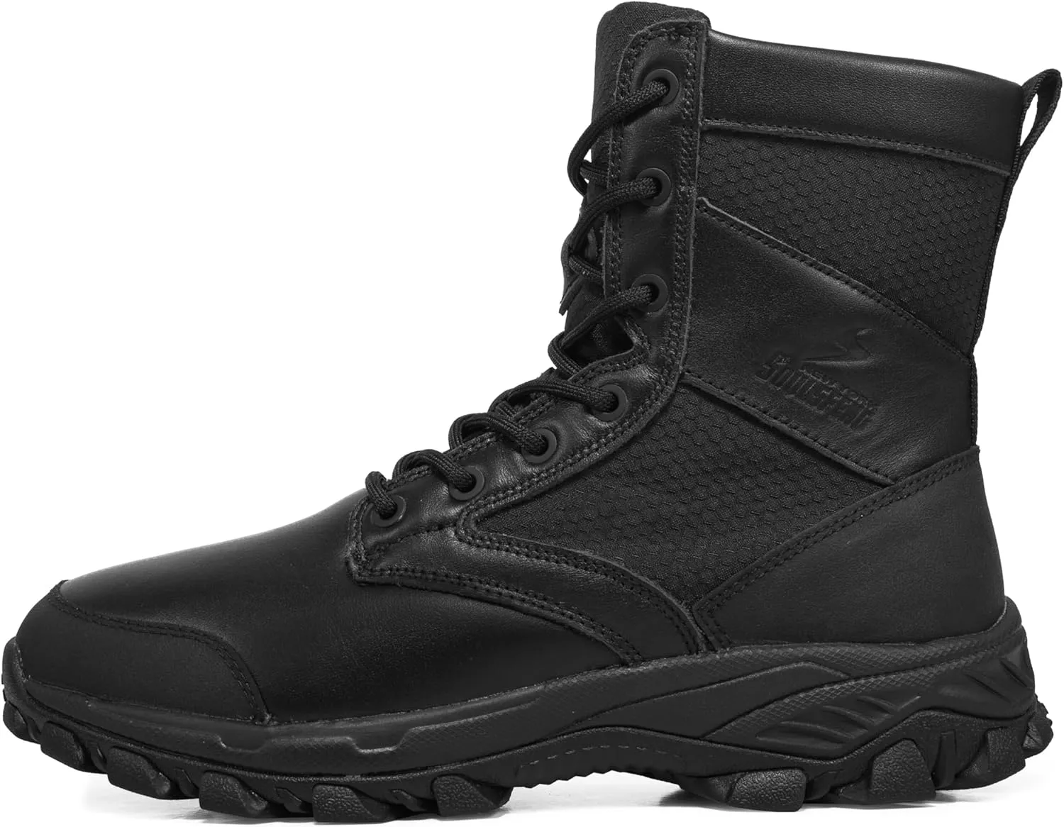 Soulsfeng Tactical Boots for Men and Women Lightweight Sneaker Boots Work Hiking Military Booties