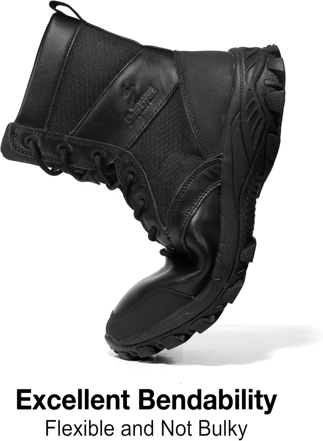 Soulsfeng Tactical Boots for Men and Women Lightweight Sneaker Boots Work Hiking Military Booties