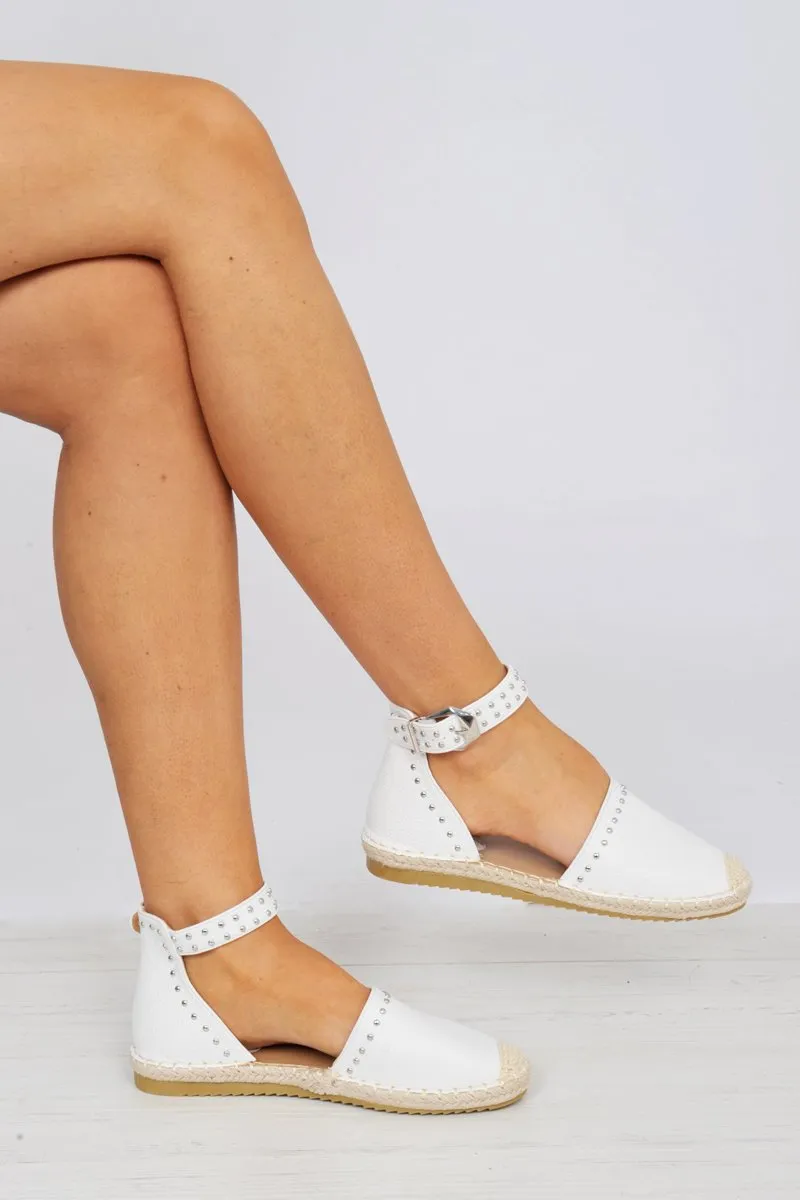 Special deal Robin Sandals Espadrilles White - Artistic Studded
