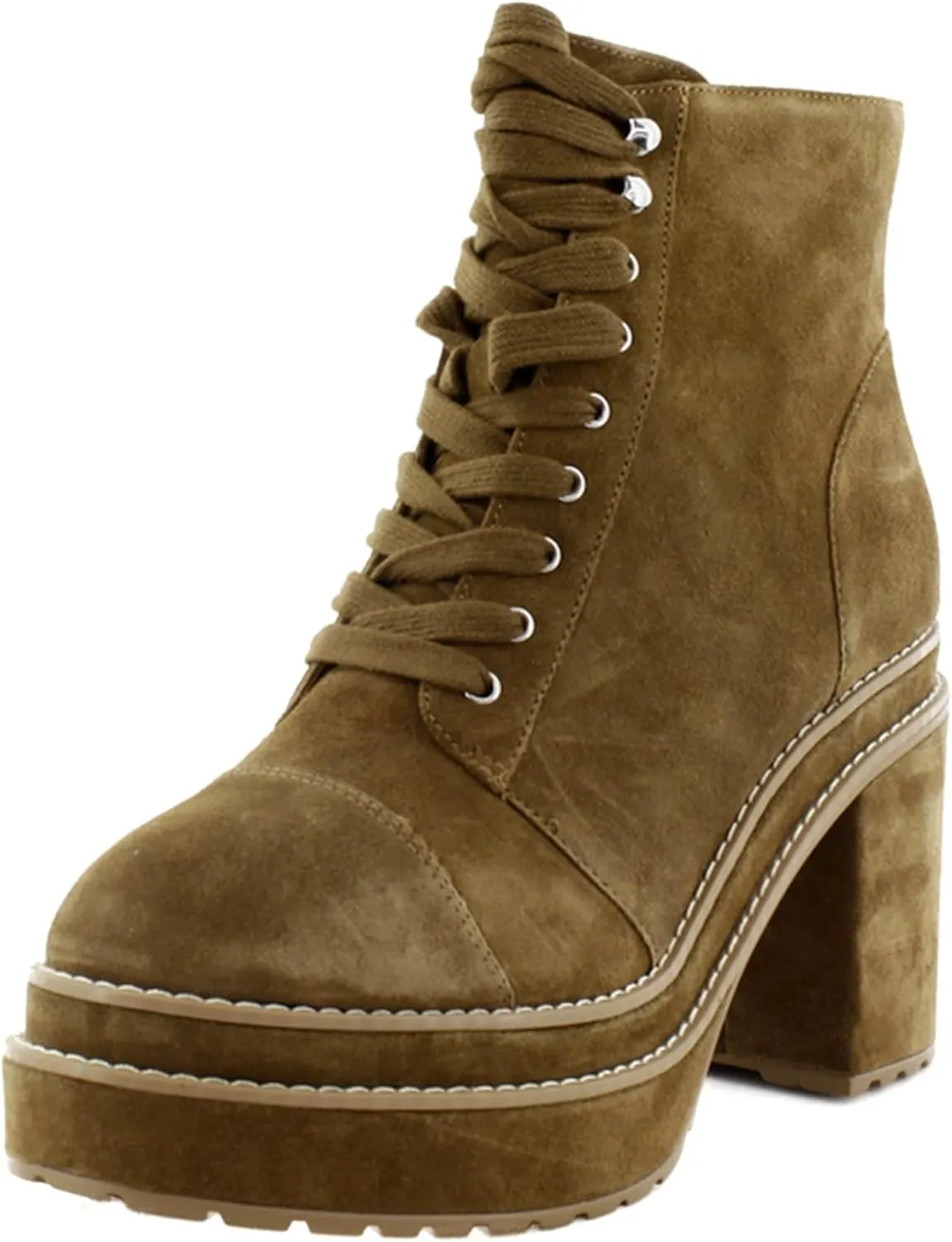 Steve Madden Ember Women's Boots Tan Suede Size 11 M