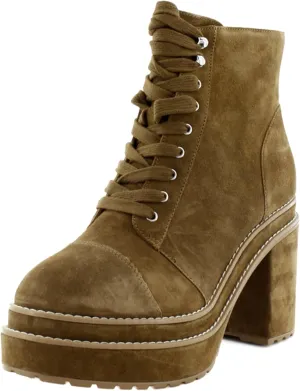 Steve Madden Ember Women's Boots Tan Suede Size 11 M