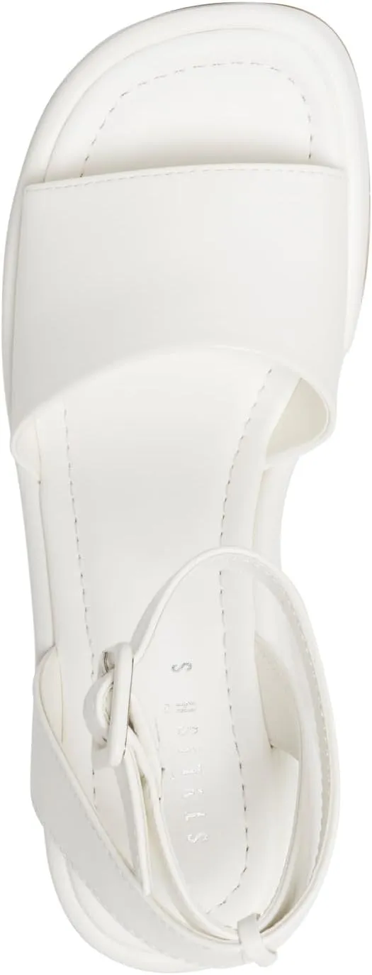 STYLISH S Womens Wedge Platform Sandals Open Toe Ankle Strap - FOCA