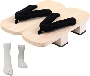 Stylish Wooden Clogs with Enhanced Traction, for Everyday Wear