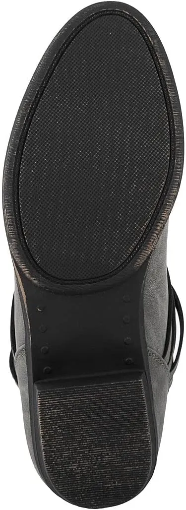 Sugar Women's Rhett Casual Boho Short Ankle Bootie with Criss Cross Straps Boot