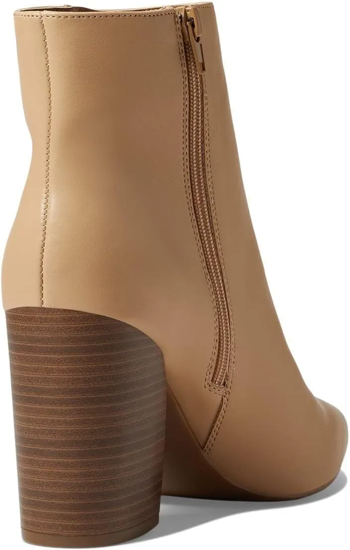 Sugar Women's Winter Chelsea Booties - Chunky High Heel, Pointed Toe, Fashion Ankle Boots-Evvie