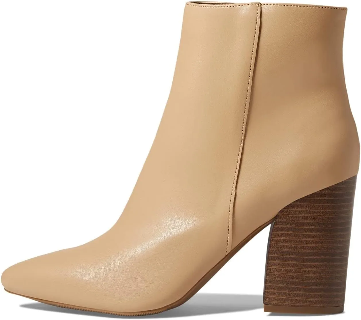 Sugar Women's Winter Chelsea Booties - Chunky High Heel, Pointed Toe, Fashion Ankle Boots-Evvie