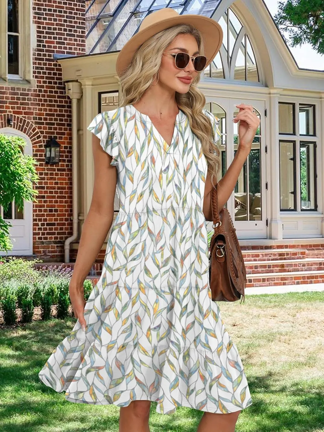 Summer Dresses for Women 2025 Elegant Classy Casual Plus Size Spring Midi Fashion Dress S-XXL