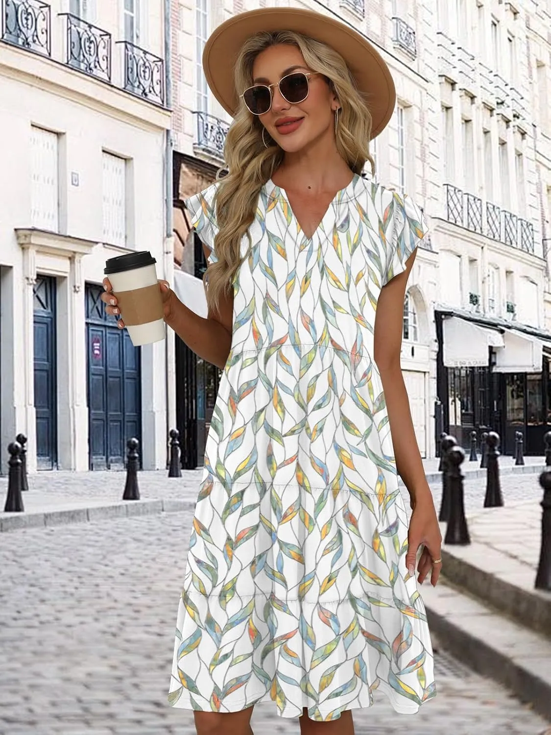 Summer Dresses for Women 2025 Elegant Classy Casual Plus Size Spring Midi Fashion Dress S-XXL
