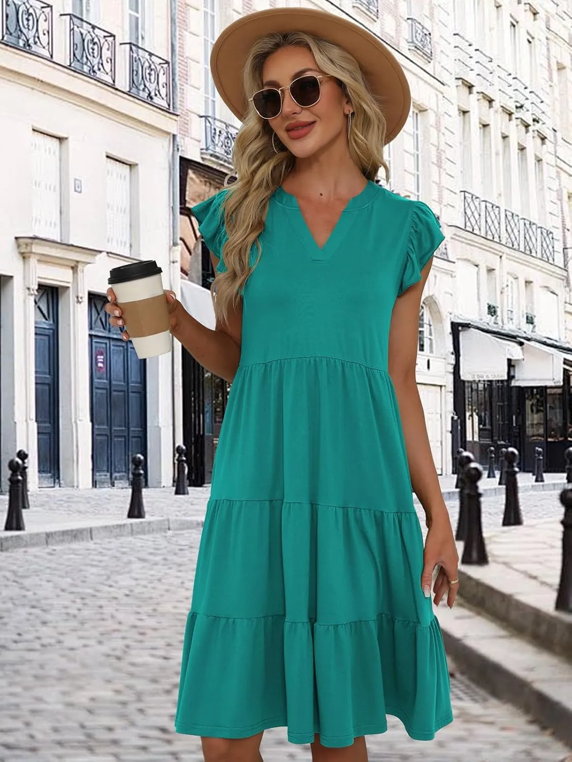 Summer Dresses for Women 2025 Elegant Classy Casual Plus Size Spring Midi Fashion Dress S-XXL