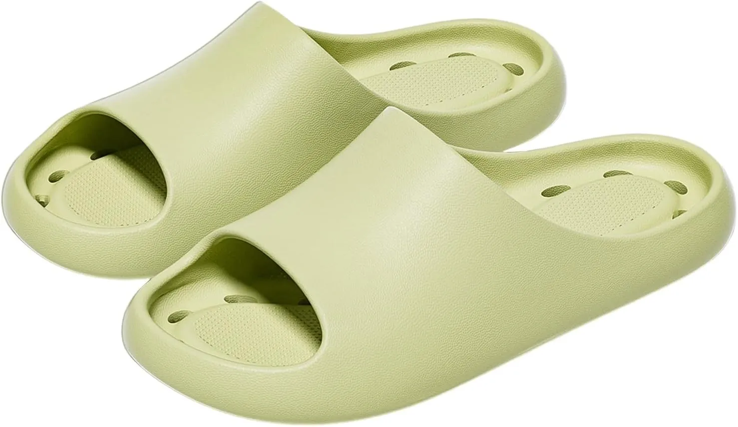 Summer Home Household Indoor Slip Thick Soled PVC Women Slippers Neon Jelly Slides for Women