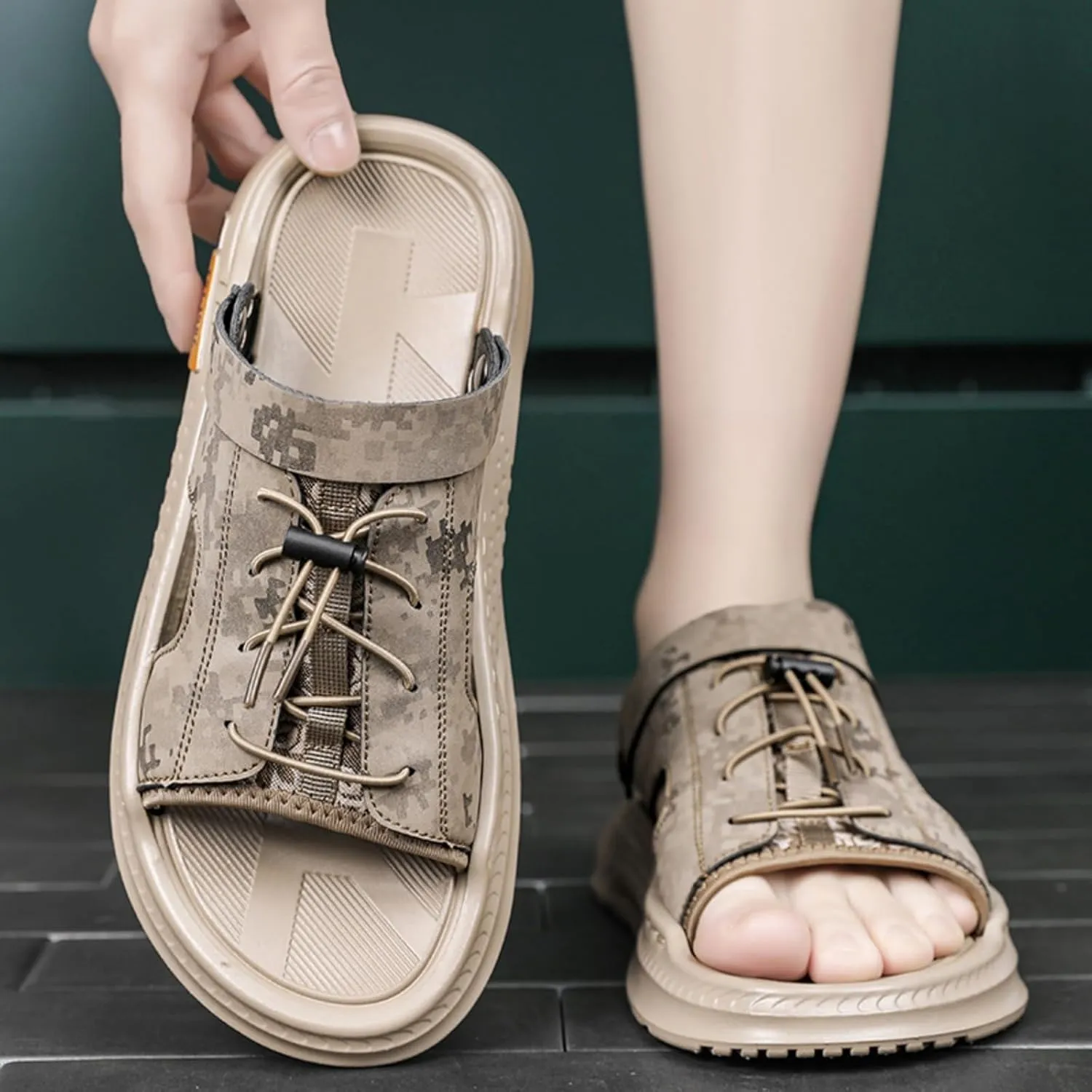 Summer Sandals for Men - Lightweight and Stylish Walking Sandals, Ideal for Indoor, Outdoor and Beach Use - Sandalias Para Hombres