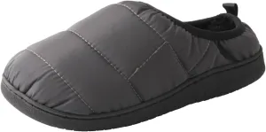 TMA EYES Winter Outdoor Slippers Memory Foam Slip On Indoor House Shoes Loafers