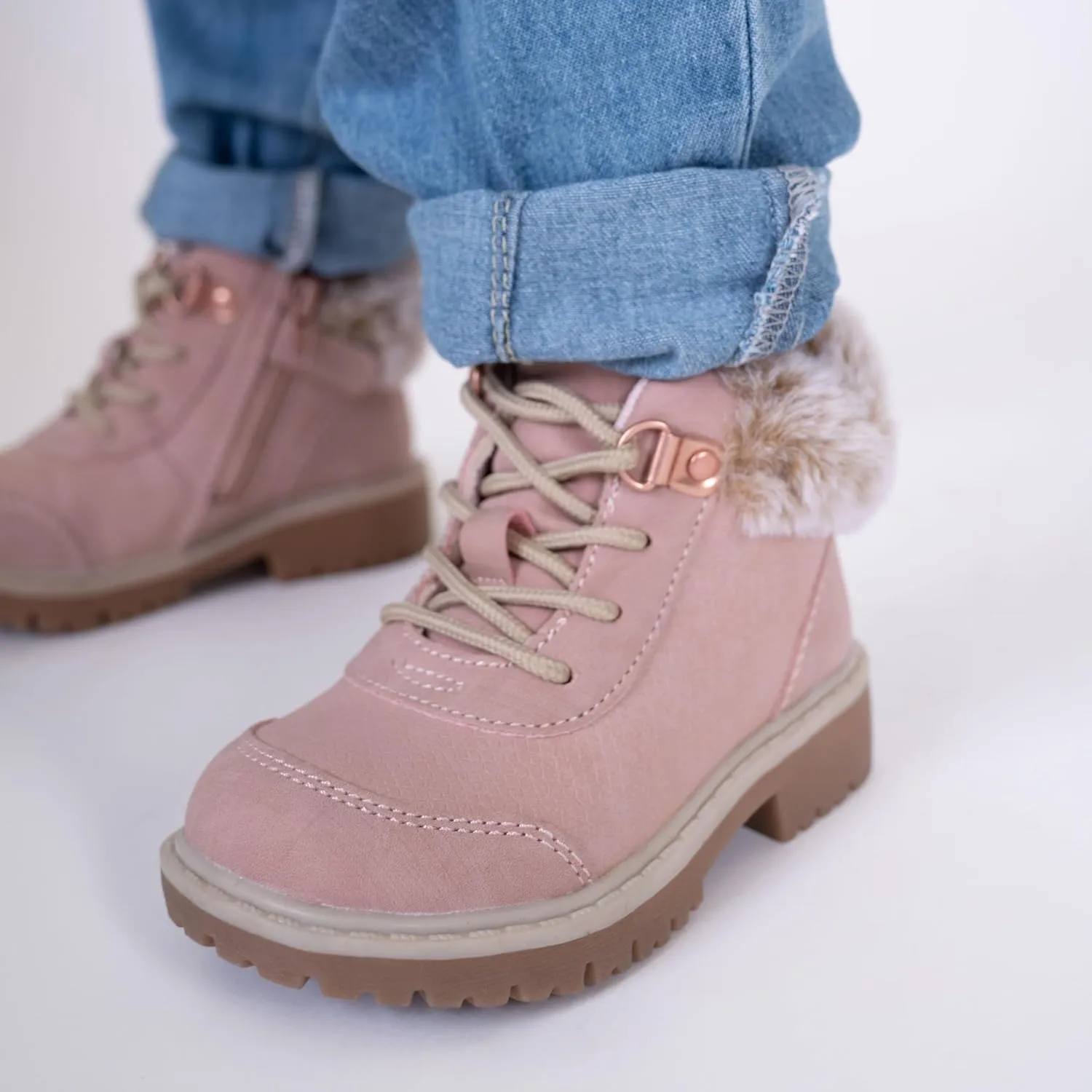Toddler Boots for Girls - Fashionable, Durable & Lightweight Boots - Leather, Non-Slip Insoles - Stylish Footwear for Kids