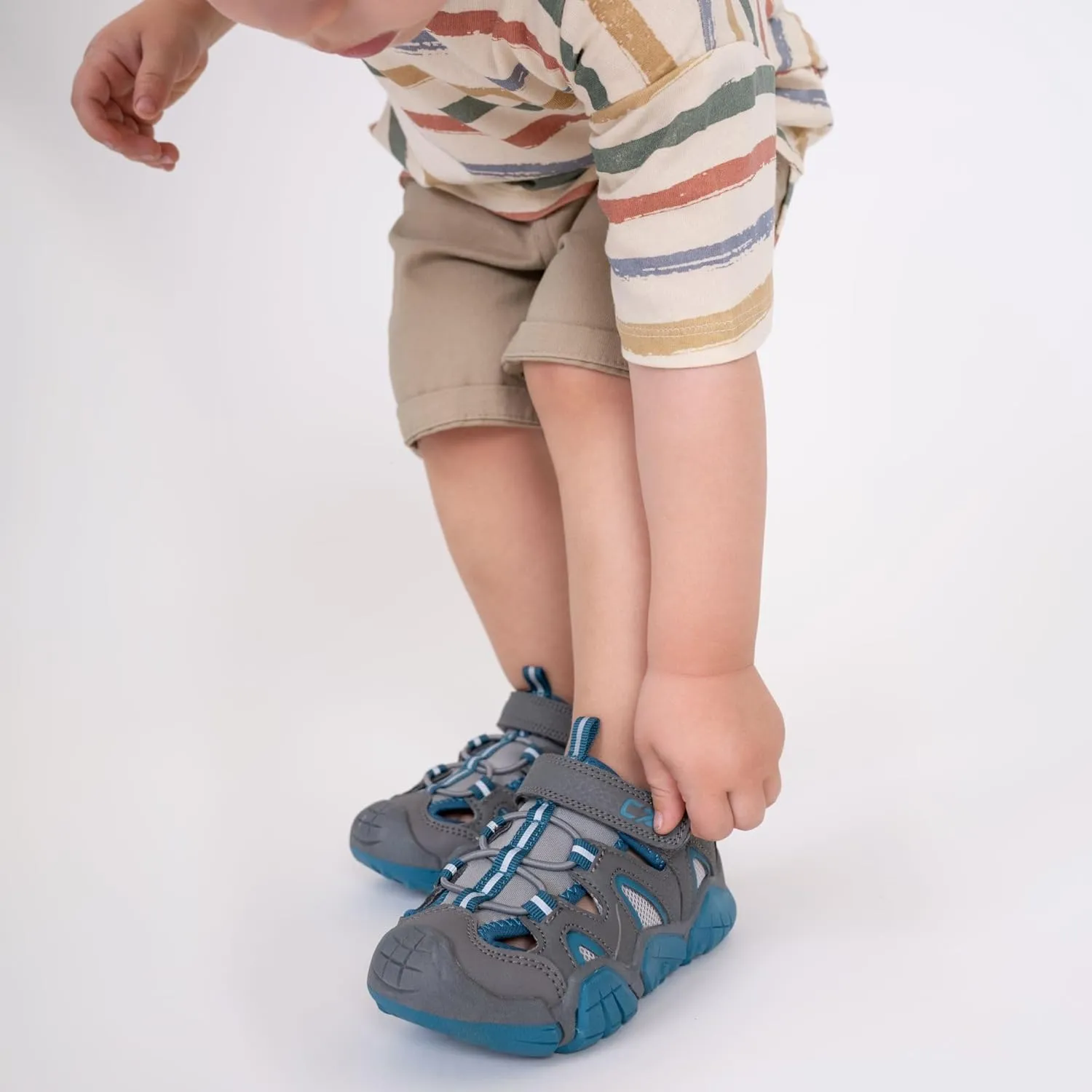 Toddler Boys Fisherman Sandals - Closed Toe, Breathable & Adjustable Velcro Fit for Outdoor Adventures - Perfect Fit & Stylish Design