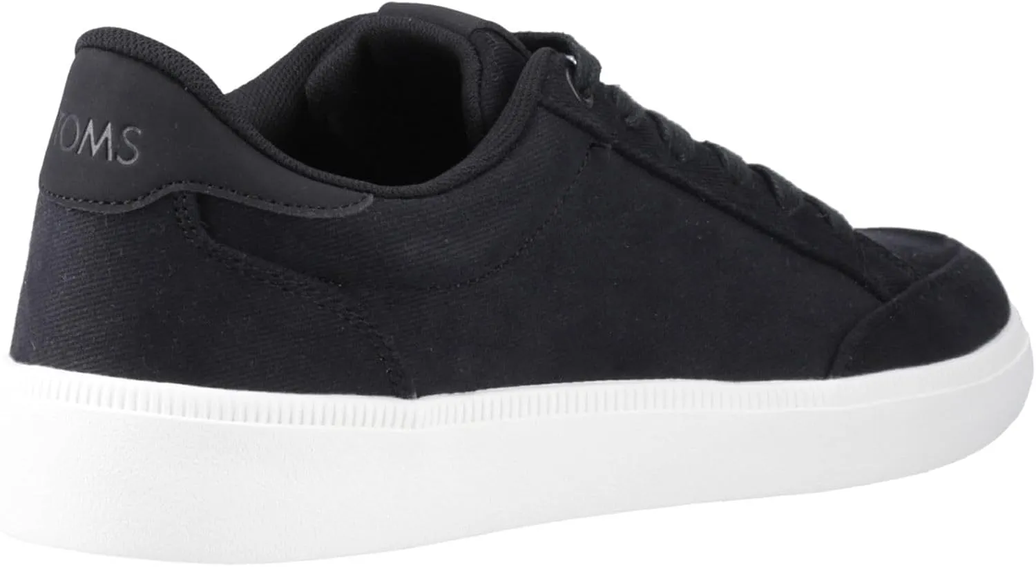TOMS Mens Trvl Lite Rio Twill Lace Up Sneakers Shoes Casual - White