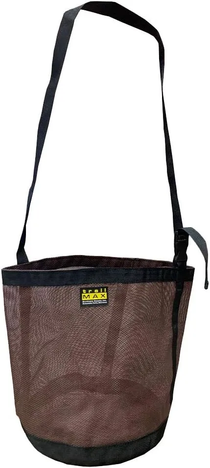 TrailMax Heavy Duty Mesh Feed Bag for Horses and Mules; Mesh Feeder for Horses; Mesh Horse Feed Bag; Reinforced Bottom & Stitching for Durability, No Exposed Edges