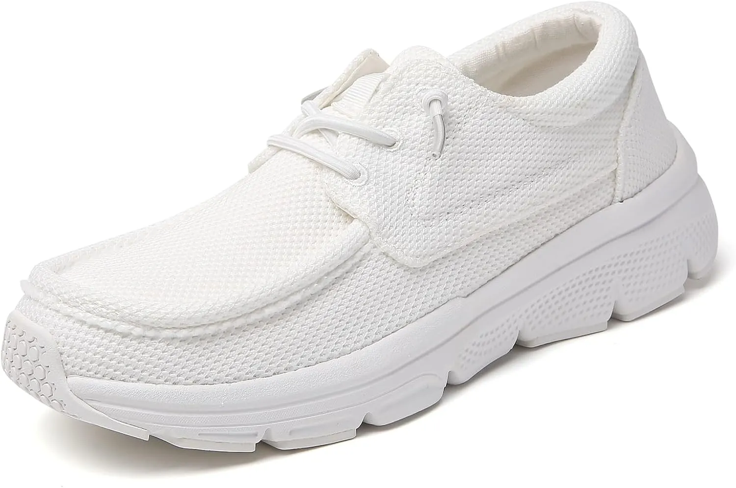 TSIODFO Women's Boat Loafers Casual Walking Shoes