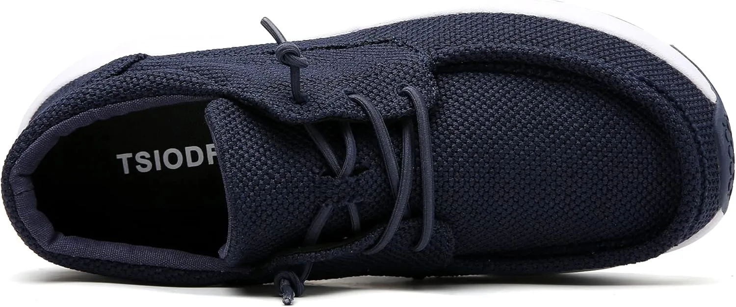 TSIODFO Women's Boat Loafers Casual Walking Shoes