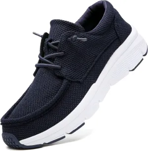 TSIODFO Women's Boat Loafers Casual Walking Shoes