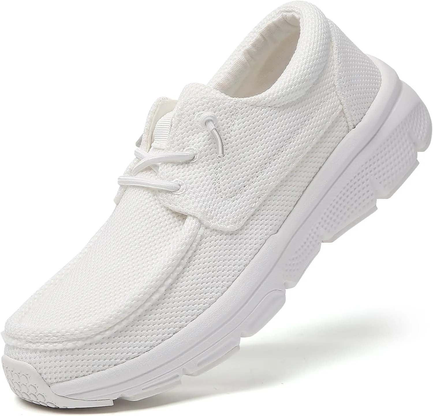TSIODFO Women's Boat Loafers Casual Walking Shoes